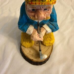 Enesco Blue and Yellow Figurine